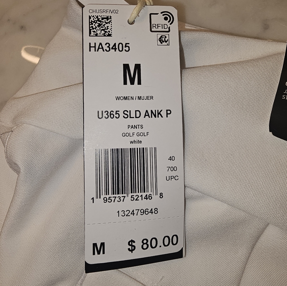 White Golf pants
